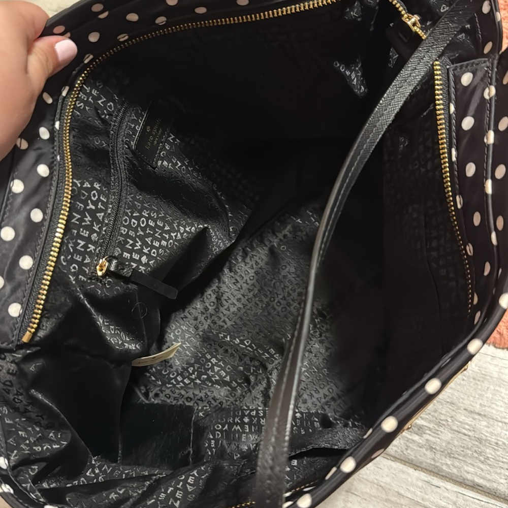 Kate spade polk dot shoulder purse - Picture 3 of 5